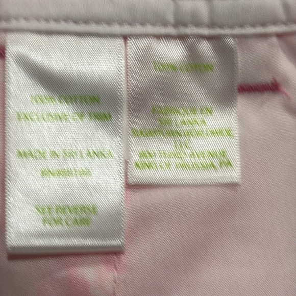 Lilly Pulitzer The Walsh Pink Paisley Shorts Size 2 - EUC - Picture 5 of 5